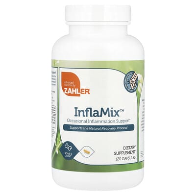 Zahler InflaMix™, поддержка при периодических воспалениях, 120 капсул