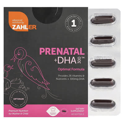 Prenatal + DHA 300, 120 мягких капсул