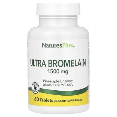 Ultra Bromelain, 1,500 mg, 60 таблеток