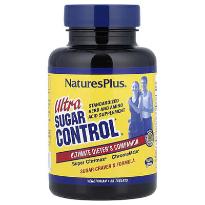 NaturesPlus Ultra Sugar Control®, 60 таблеток