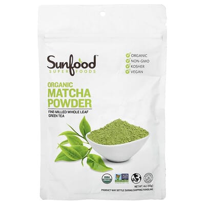 Суперфуд, органический порошок матча, 4 oz (113 g)