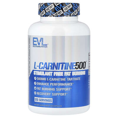 L-Carnitine500®, 500 mg, 120 капсул