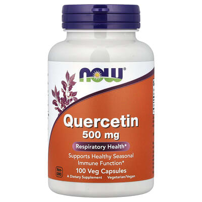 Quercetin, 500 mg, 100 вегетарианских капсул