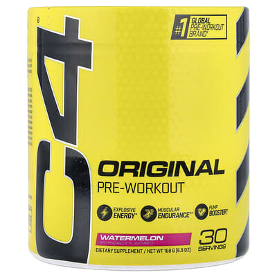 C4® Original, Pre-Workout, Watermelon, 5.9 oz (168 g)