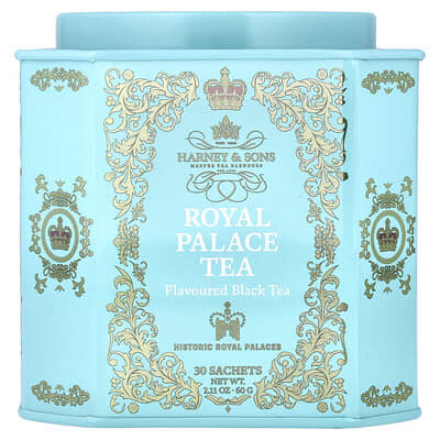 Черный чай, Royal Palace Tea, 30 пакетиков, 2.11 oz (60 g)