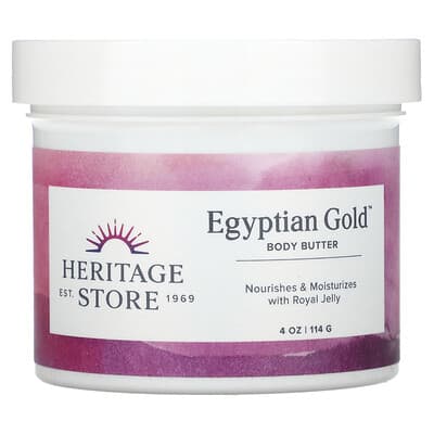 Heritage Store Egyptian Gold™, Масло для тела, 4 oz (114 g)