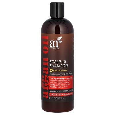 Scalp 18 шампунь с формулой на основе дегтя, 16 fl oz (473 ml)