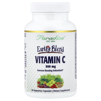 Earth's Blend, Vitamin C, 90 Vegetarian Capsules