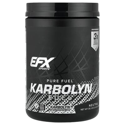 EFX Sports Karbolyn Fuel, нейтральный, 2 lb 3.3 oz (1,000 g)
