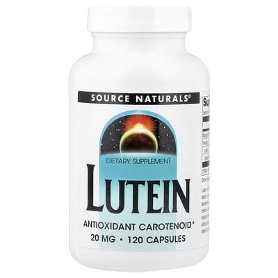 Lutein, 20 mg, 120 капсул