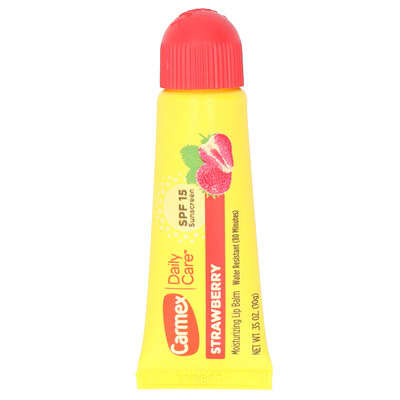 Увлажняющий бальзам для губ Daily Care™, SPF 15, клубника, 0.35 oz (10 g)