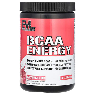 BCAA Energy®, арбуз, 8.89 oz (252 g)