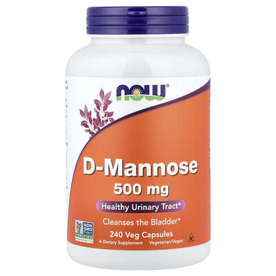 D-Mannose, 500 mg, 240 Veg Capsules