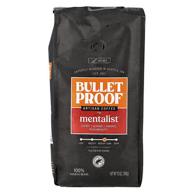 Кофе Artisan Coffee, The Mentalist™, молотый, Medium-Dark Roast, 12 oz (340 g)