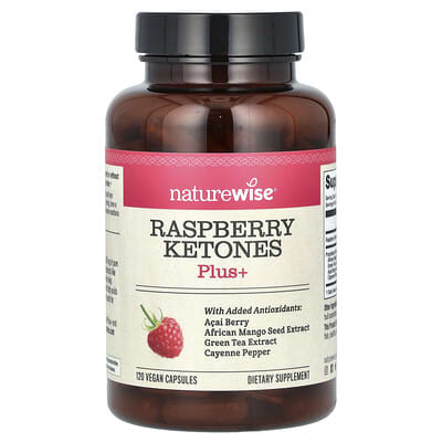 Raspberry Ketones Plus+, 120 веганских капсул