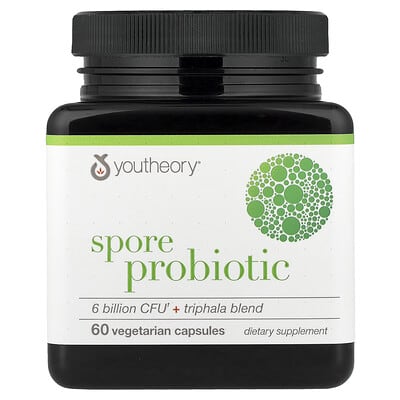 Spore Probiotic + Triphala Blend, 60 вегетарианских капсул