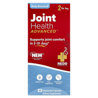 Redd Remedies Joint Health, Advanced™, 60 вегетарианских капсул