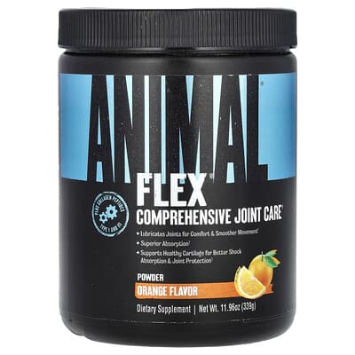 Flex® порошок, апельсин, 11.96 oz (339 g)