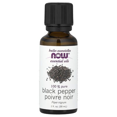 Эфирное масло, черный перец, 1 fl oz (30 ml)