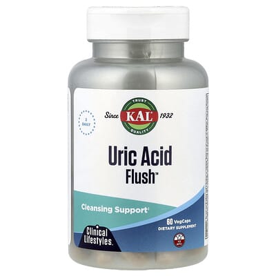 Uric Acid Flush™, 60 вегетарианских капсул