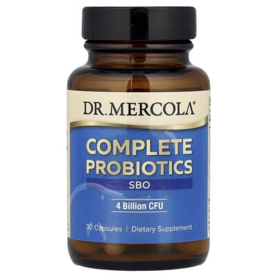 Complete Probiotics, SBO, 4 Billion CFU, 30 Capsules пробиотики в капсулах