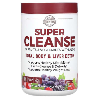 Super Cleanse ягоды, 9.88 oz (280 g)