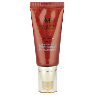 BB-крем Missha M Perfect Cover B.B Cream, SPF 42 PA+++, No. 21 Light Beige, 50 ml
