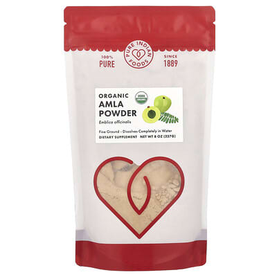 Органический порошок Аmla, 8 oz (227 g)