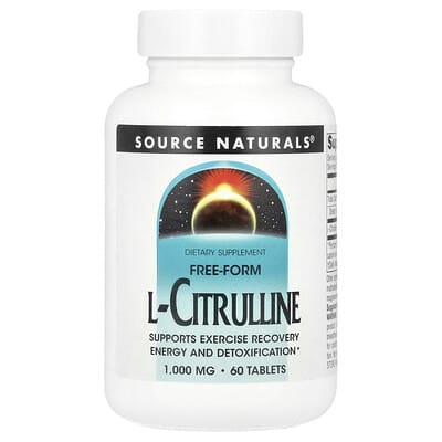 L-Citrulline, 1,000 mg, 60 таблеток