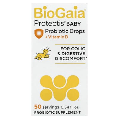 Protectis® Baby, пробиотик в каплях с витамином D, 0.34 fl oz (10 ml)