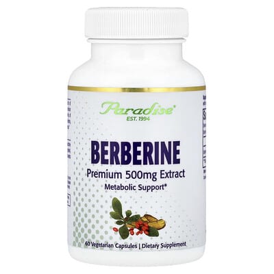 Berberine , 500 mg, 60 Vegetarian Capsules