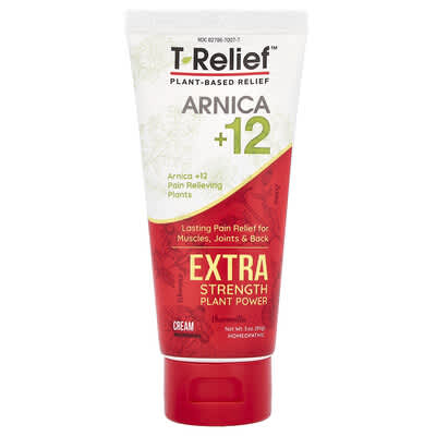 Крем T-Relief™, Arnica +12, Chamomilla, 3 oz (85 g)