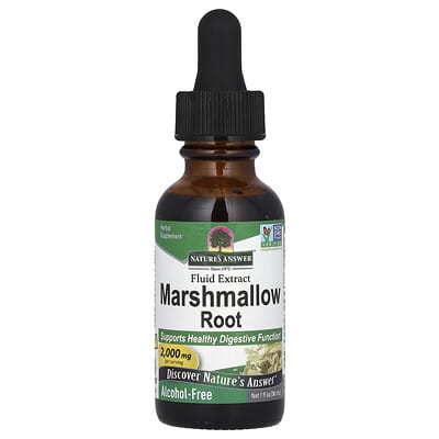 Marshmallow Root Fluid Extract, Alcohol-Free, 2,000 mg, 1 fl oz (30 ml)