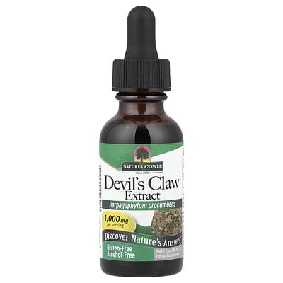 Nature's Answer экстракт Корень чертополоха без спирта 1,000 mg 1 fl oz (30 ml)