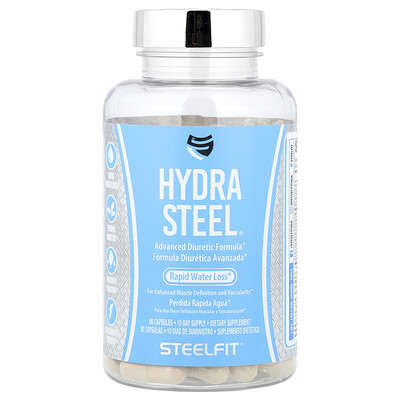 Hydra Steel®, Rapid Water Loss, 80 Capsules