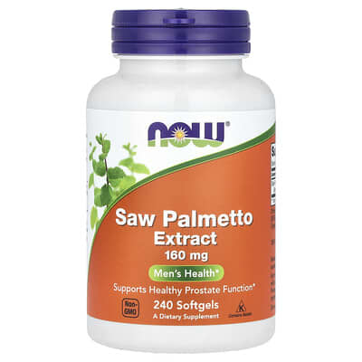 Saw Palmetto Extract, 160 mg, 240 Softgels