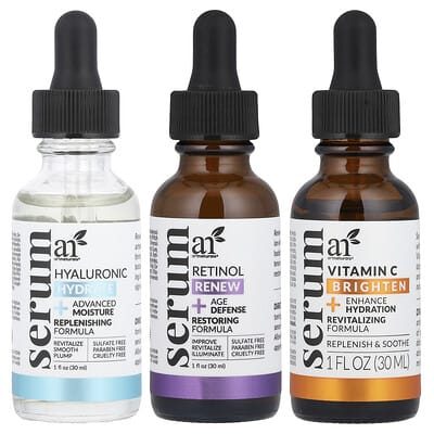 Serum Trio, 3 Piece Set, 1 fl oz (29.5 ml) Each