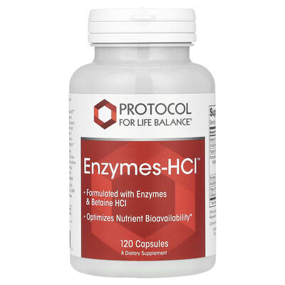 Enzymes-HCl™, 120 капсул