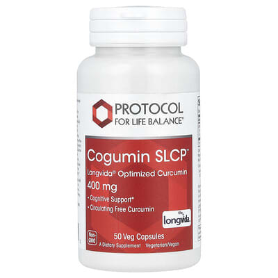 Cogumin SLCP™, 400 mg, 50 вегетарианских капсул