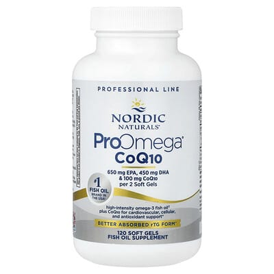 Nordic Naturals ProOmega® CoQ10, 120 мягких капсул