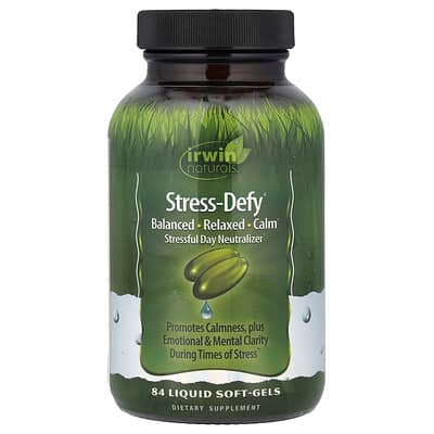 Irwin Naturals Stress-Defy®, 84 жидких мягких капсулы