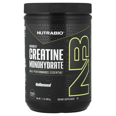 Micronized Creatine Monohydrate, Unflavored, 1.1 lb (500 g)