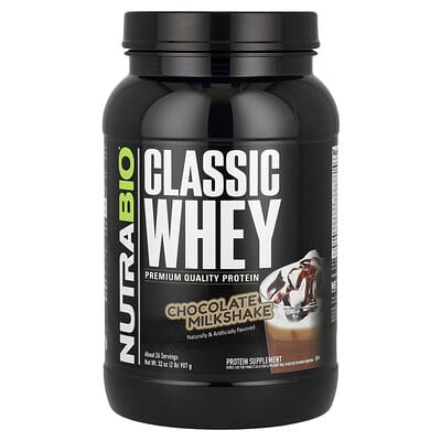 Сывороточный протеин Classic Whey, шоколадный коктейль, 2 lb (907 g)