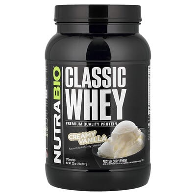 Сывороточный протеин Classic Whey, Creamy Vanilla, 2 lbs (907 g)