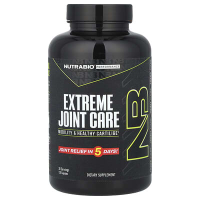 NutraBio Extreme Joint Care, 120 капсул