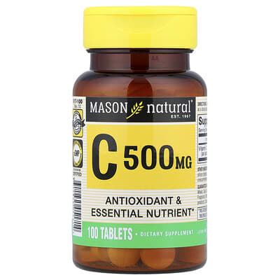 Витамин C, 500 mg, 100 таблеток
