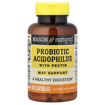 Пробиотик Acidophilus с Pectin, 100 Capsules