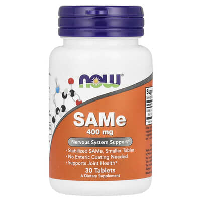 SAMe, 400 mg, 30 таблеток