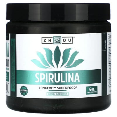 Суперфуд Spirulina, 6 oz (170 g)
