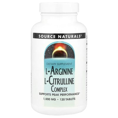 Комплекс L-Arginine L-Citrulline, 120 таблеток